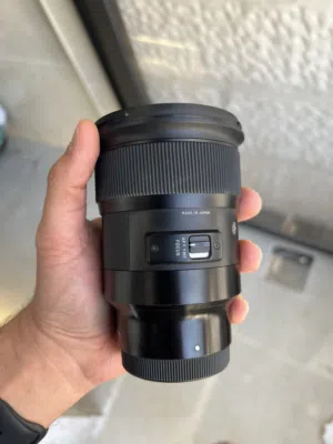 Sony sgima art 24mm  used like new