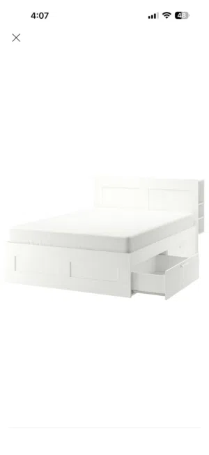 ......White Bed