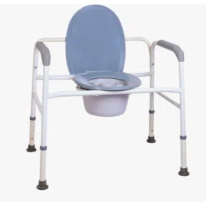 كرسي حمام ثابت عريض مقاس 61 cm شديد التحمل  مصمم لمساعدة المرضى و كبار السن اثناء استخدام الحمام