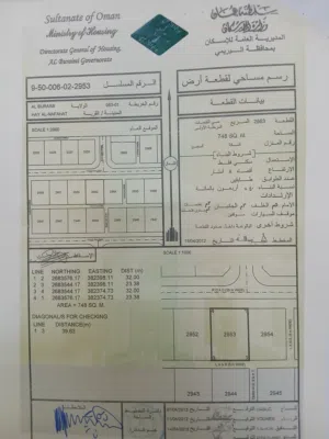 Residential Land for Sale in Buraimi Al Buraimi