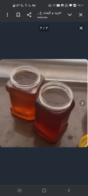 عسل طبيعي ايراني 500غرام