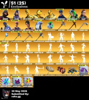 حساب فورت للبيع