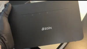 راوتر إنترنت من زين مستعمل جديد بحالة ممتازة