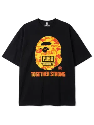 BAPE X PUBG T-Shirt – Cash on Delivery Available  (1–3 Days Delivery)