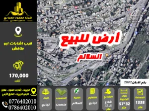 Commercial Land for Sale in Salt Al Salalem