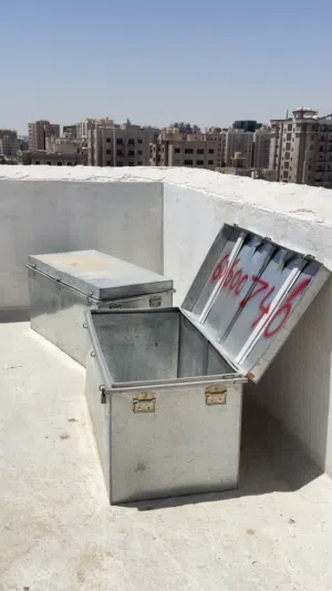 صندوق حديد عرض 120 × 60 × 70 ارتفاع