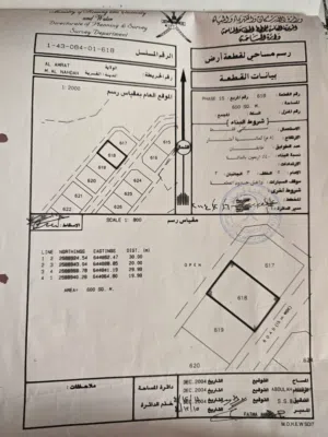 Residential Land for Sale in Muscat Amerat