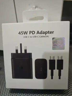 45w fast charger new never open never use