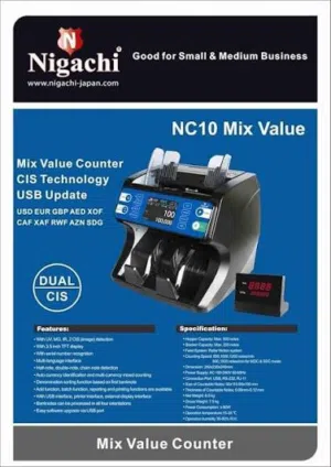 Nigachi  Mix Value Counters - NC-10 Mix value
