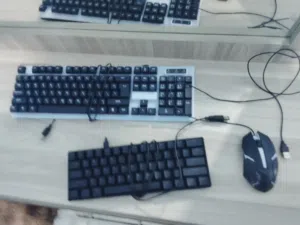2 keyboard 1 mouse rgb