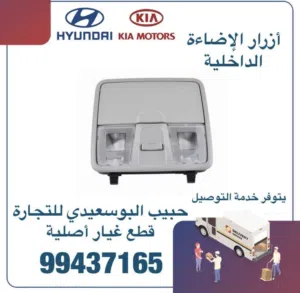 قطع غيار هيونداي & كيا ( أزرار الاضاءة الداخلية )