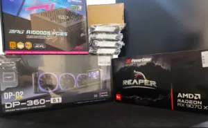 مجموعة قطع PC جديدة كرت AMD 9070XT باور سبلاي MSI 1000W مبرد معالج LOVINGCOOL 360mm مراوح Lovingcool