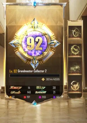 PUBG Mobile account for sale collection level 92 Deal only Face to Face in Dubai