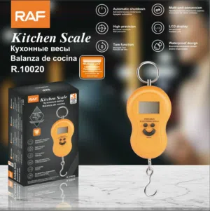 ميزان شنته للسفر من شركة RAF  والامتعه تحمل لغاية وزن 50 كيلو