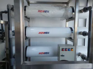 أجهزة تحلية RO بطاقات إنتاجية مختلفة مع جميع الحمايات وتحكم كامل