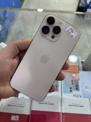 ايفون 16 برو ماكس بحالة الوكاله شرق اوسط لون صحراوي مميز iphone 16 pro max