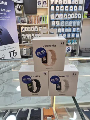 samsung watch fitسامسونج فيت3 3 ابيض زهري اسود
