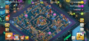 حساب كلاش اوف كلانس ماكس clash of clans town hall 18 max
