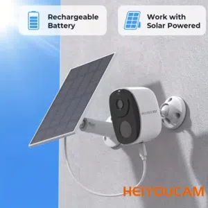 كاميرا مراقبة منزلية تعمل بالطاقة الشمسية والواي فاي
