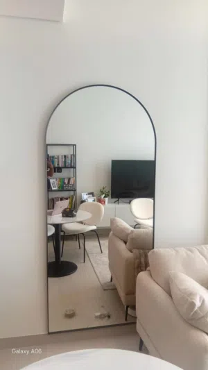 full length luxury arch mirror