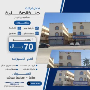 4200 m2 Studio Apartments for Rent in Dhofar Salala