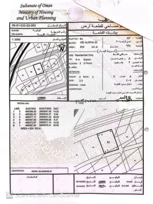 Residential Land for Sale in Al Batinah Sohar