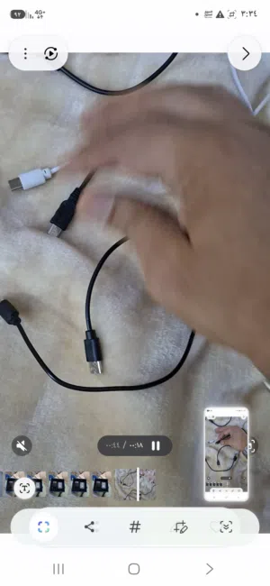 كيبل كيبلات ساعات راديو وجوالات وخواتم وشاحن لساعه يد شحن سريع
