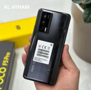 بوكو F5 برو 5G مستعمل بحالة ممتازة مع الكرتونة 512 جيجا 24 رام
