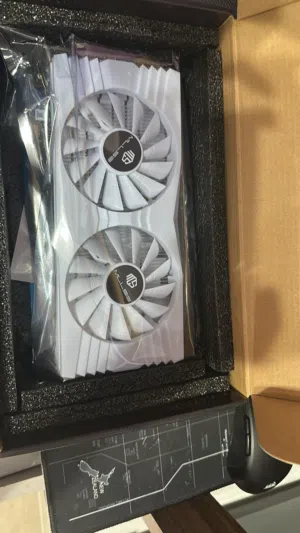 Rx 580 8g أبيض نسخة نادرة