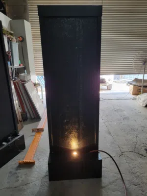 ecorative Indoor Water Fountain / Bubble Water Wall / Water Feature Column लग