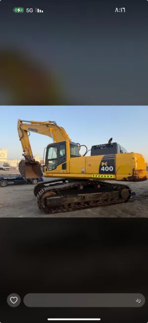 Komatsu PC 400 for rent or sale with new breaker