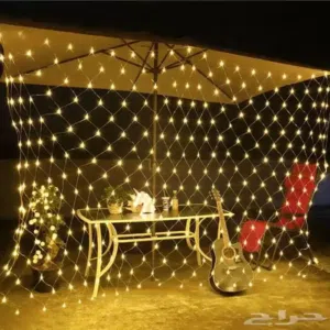 إضاءة LED زينة (شبكة – ستارة – حبل) للحفلات والديكور المنزلي