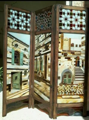 رسم على الزجاج
