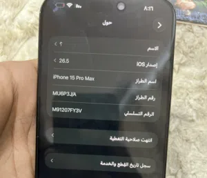 Apple iPhone 15 Pro Max 256 GB in Basra