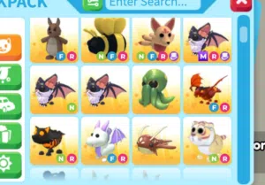 حيوانات Adopt me  روبلكس