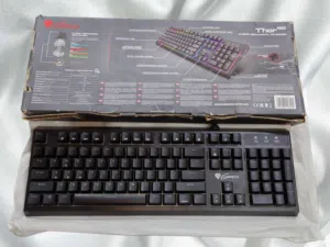 كيبورد ار جي بي RGB ميكانيكي وعادي
