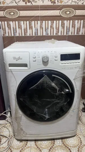 غساله ويرلبول تغسل وتكوي جديده