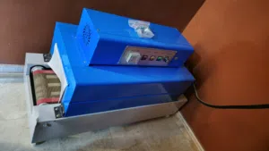 جهاز تغليف حراري لجميع أنواع العلب والعطور والمنتجات الاخرى