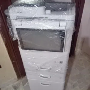 طابعه ريكو المثاليه Mp305+ تصوير سكانر طباعه سرعه 30صوره بالدقيقه علبه الحبر تعمل 14 الف صوره اقتصاد