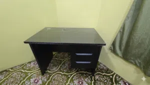 home office table with 3 drawers