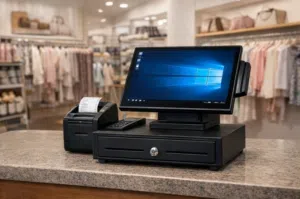 جهاز كاشير مع الطابعة و الدرج