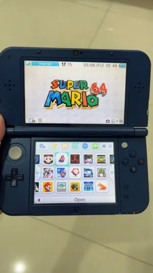 New 3ds xl أمريكي مهكر