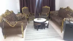 طقم كنب بحاله جيده