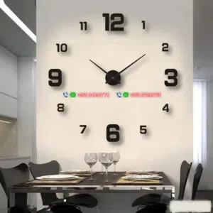 ساعة حائط ، الوان مختلفة ، يتوفر توصيل