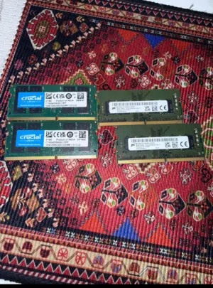 4 رامات لابتوب 48GB (2×16) (2×8)