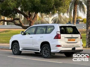 2017 GX460 خليجي أبيض