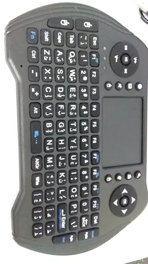 Mini Wireless Keyboard with Touchpad for Android TV Box @ كيبورد عربي انجليزي