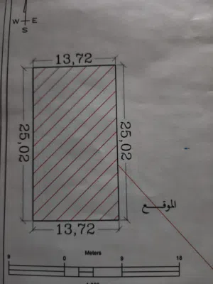 قطعتين ارض متجاورات في مقسم شمسي