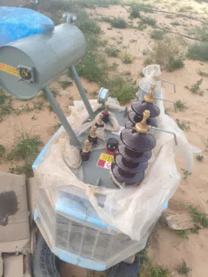 محول كهرباء قابينة بقوة 100 KVA