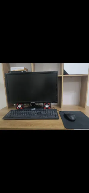 Sale For . كمبيوتر مكتبي متكامل HP بحالة ممتازة - مواصفات سريعة (Core i5 / 16GB RAM / Dual SSD